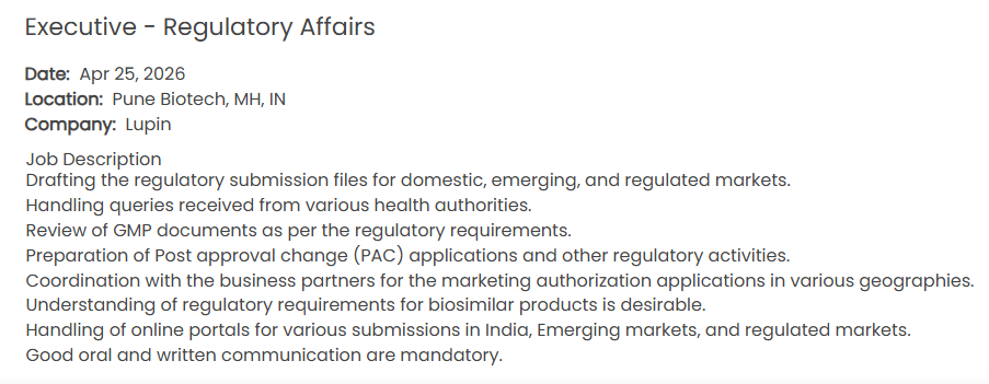 Lupin is a globally recognized pharmaceutical company known for innovation, high-quality manufacturing, and strong regulatory compliance.