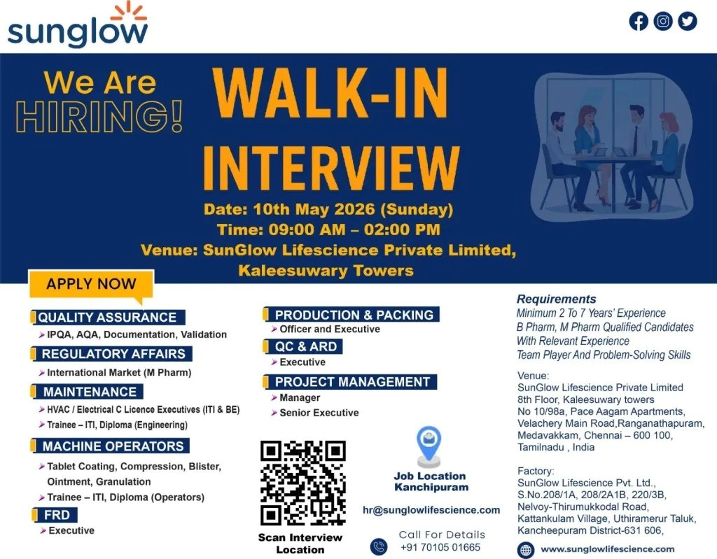 SunGlow Lifescience Private Limited is a fast-growing pharmaceutical and nutraceutical company founded in 2010 by experienced industry professionals.