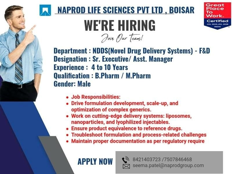 Naprod Life Sciences Pvt Ltd is a reputed Indian pharmaceutical company specializing in niche segments like Oncology and Anesthesia. 