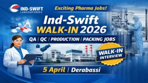 Ind-Swift Laboratories Walk-In Interview 2026