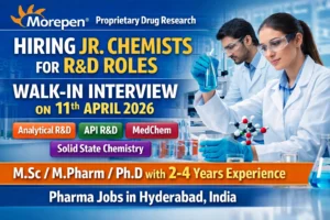 Morepen Proprietary Drug Research