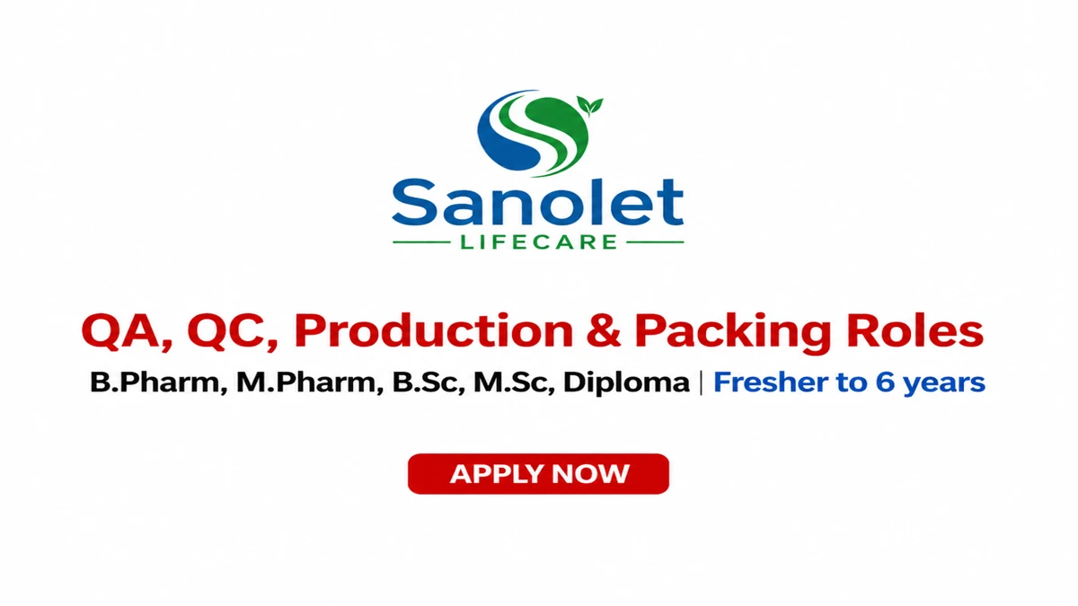 QA, QC, Production & Packing Roles