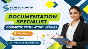 Documentation Specialist – Cosmetic Regulatory Affairs