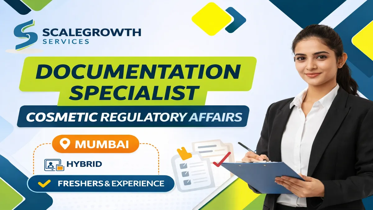 Documentation Specialist – Cosmetic Regulatory Affairs