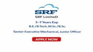 SRF Limited Dahej Walk-In Interview 21 April 2026