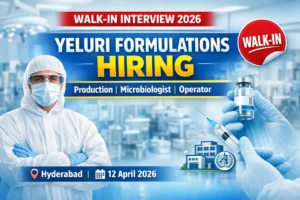 Yeluri Formulations Pvt. Ltd.