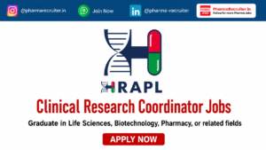 Graduate in Life Sciences, Biotechnology, Pharmacy, or related fields