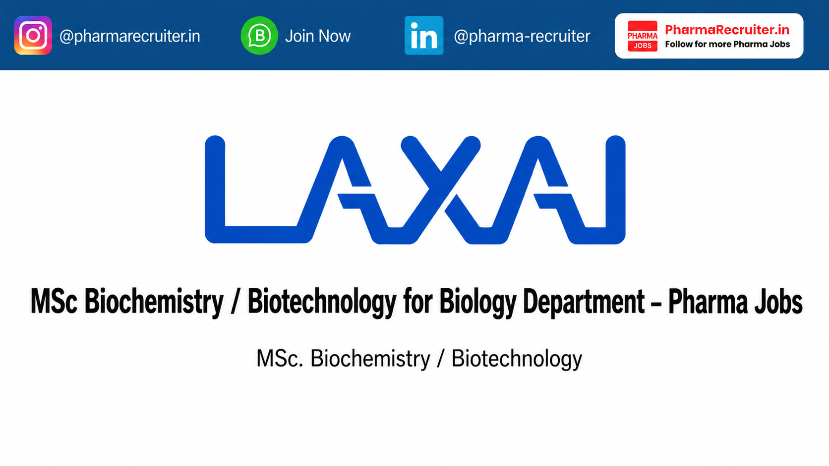 MSc. Biochemistry / Biotechnology