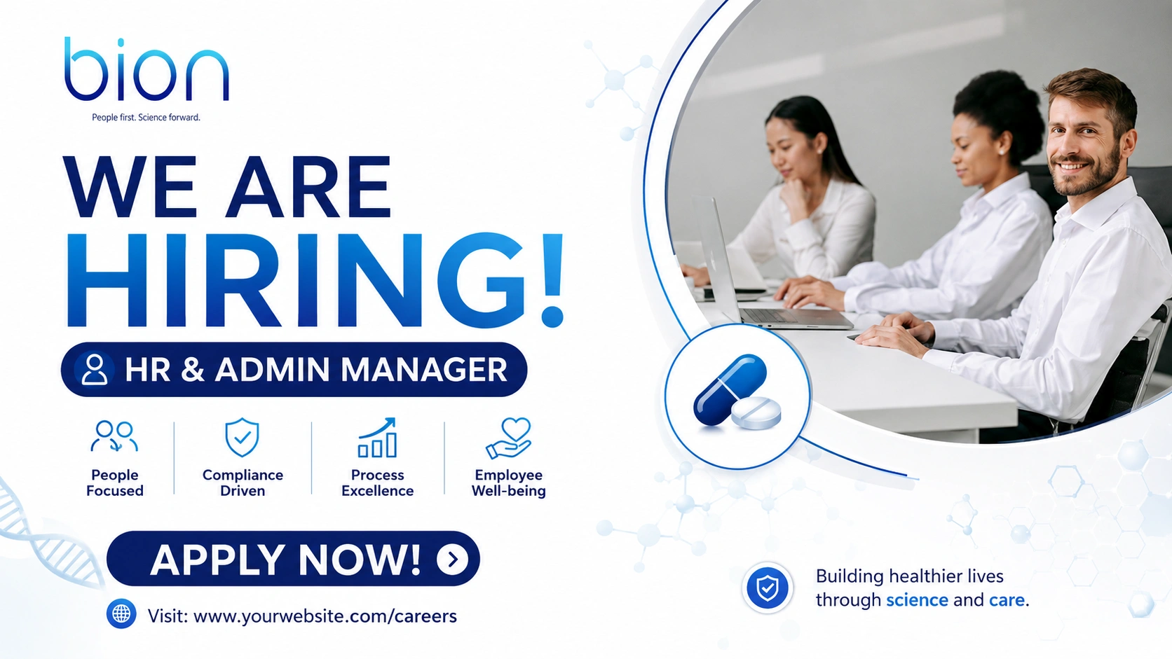 HR & Admin Manager Jobs at Bion Clinicals | Pharma Careers in India