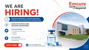 Emcure Pharmaceuticals Freshers Apprentice Trainee Jobs | Apply for Pharma Manufacturing & Packing Careers in Pune