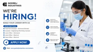 Godrej Industries Recruitment for Diploma, B.E., B.Tech & ITI Candidates | Engineering Job Openings at Valia