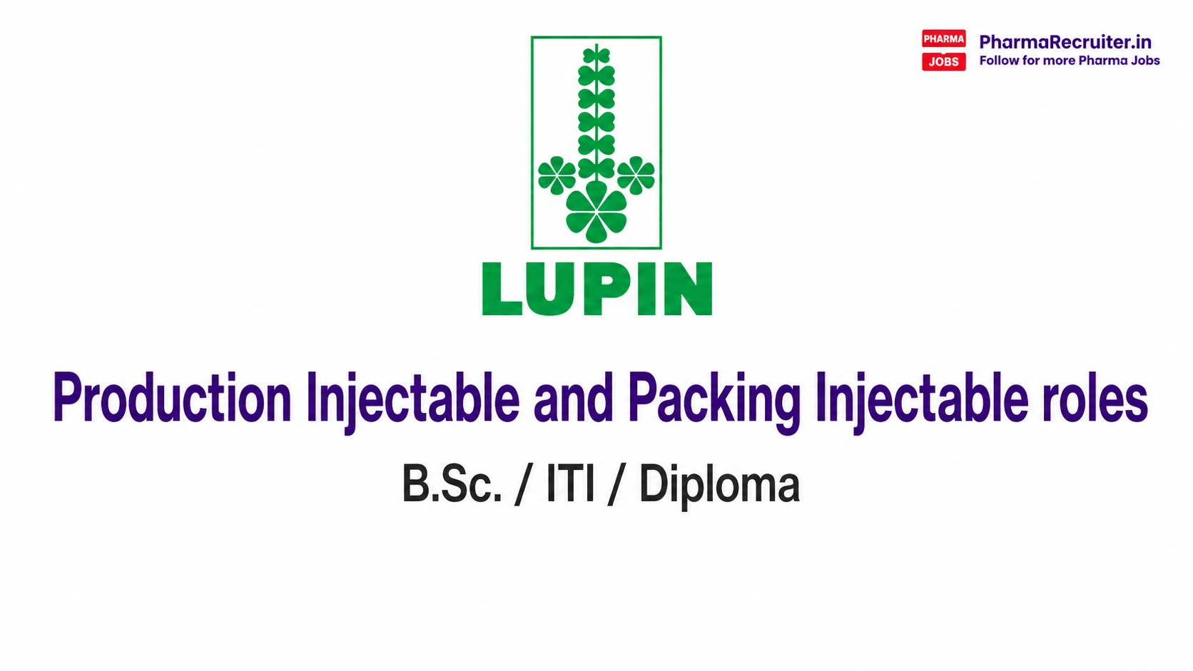 B.Sc. / ITI / Diploma