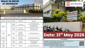Macleods Pharmaceuticals Walk-in Interview at Bharuch for API Plant Jobs 2026