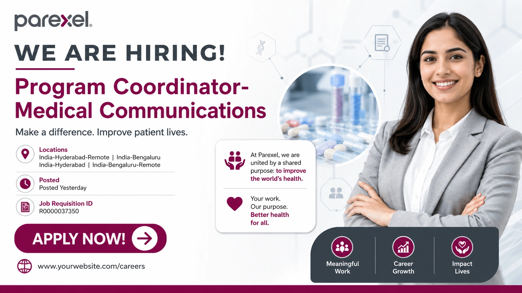 Program Coordinator – Medical Communications Jobs at Parexel | Remote & Bengaluru/Hyderabad Opportunities