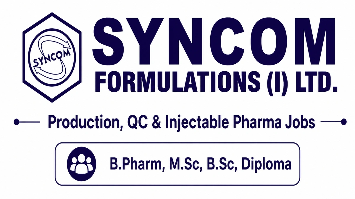 B.Pharm, M.Sc, B.Sc, Diploma