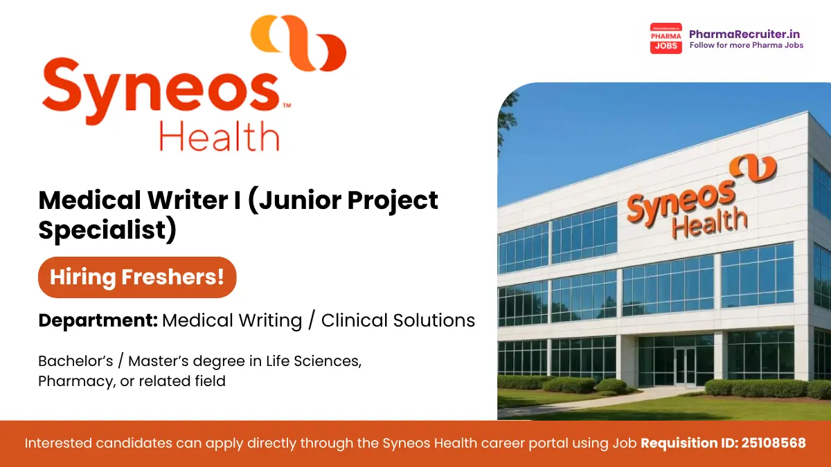 Syneos Health Hiring Medical Coder