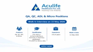 Aculife Healthcare Private Limited, part of the reputed Nirma Group, is one of the world’s largest sterile manufacturing facilities spanning over 550 acres near Ahmedabad, Gujarat.