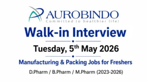 Manufacturing & Packing Jobs for Freshers