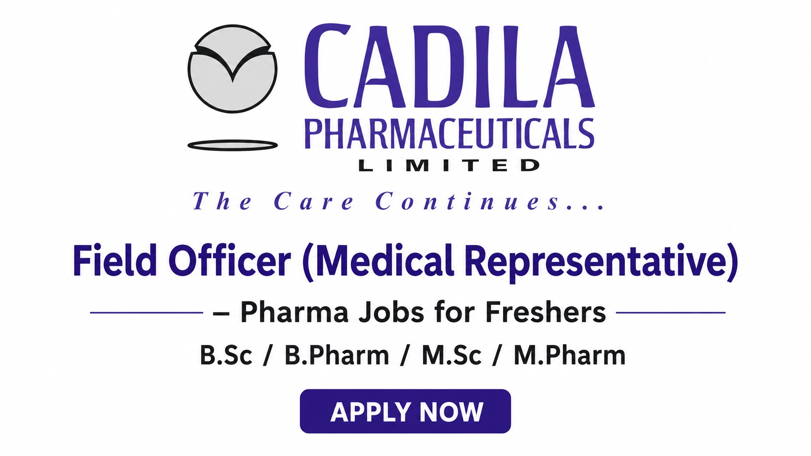 B.Sc / B.Pharm / M.Sc / M.Pharm