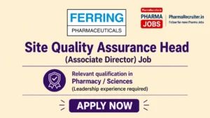 Relevant qualification in Pharmacy / Sciences (Leadership experience required)