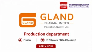 ITI / Diploma / B.Sc (Chemistry)