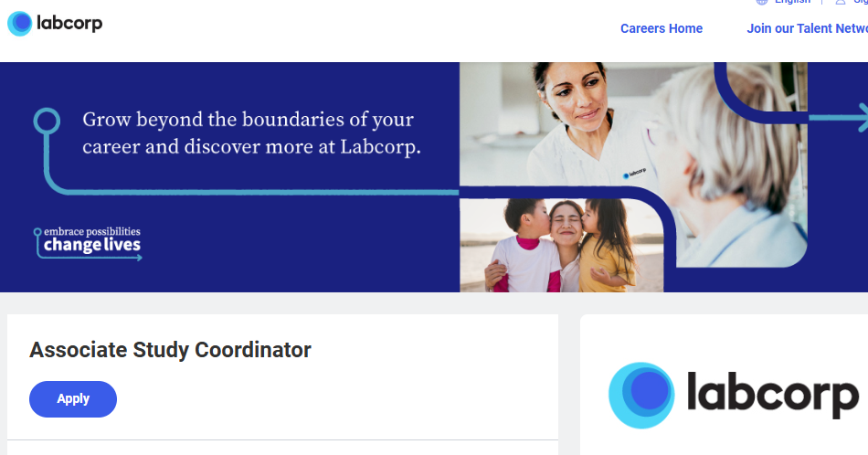 Labcorp is hiring an Associate Study Coordinator for a remote 2nd shift position in Bengaluru.
