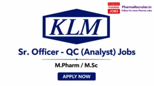 M.Pharm / M.Sc