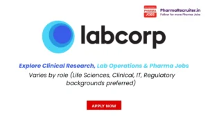 Explore Clinical Research, Lab Operations & Pharma Jobs