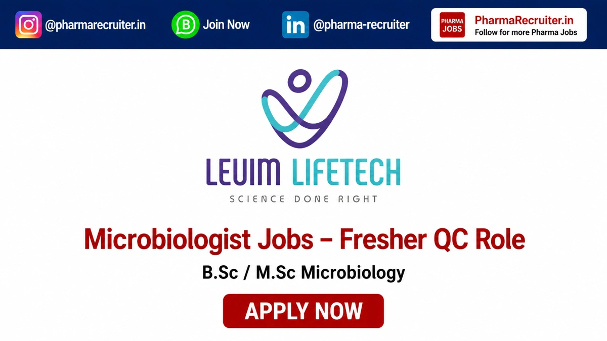 B.Sc / M.Sc Microbiology