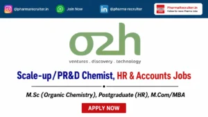 M.Sc (Organic Chemistry), Postgraduate (HR), M.Com/MBA