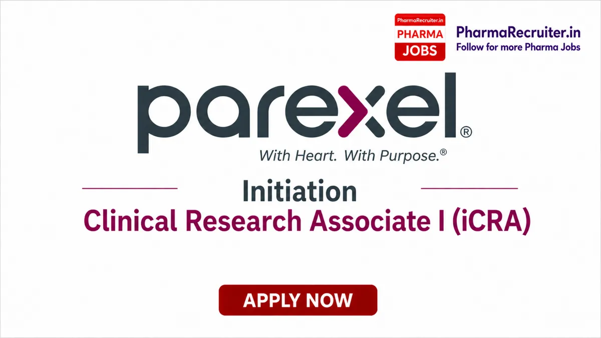 Initiation Clinical Research Associate I (iCRA)