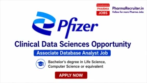 Bachelor’s degree in Life Science, Computer Science or equivalent