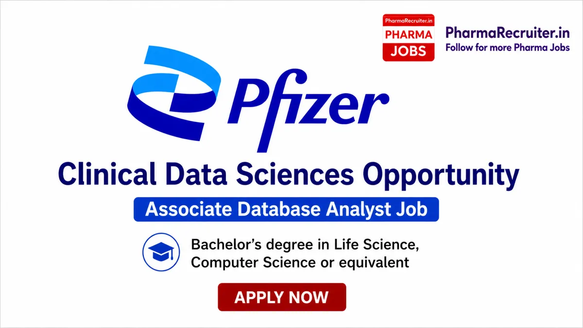 Bachelor’s degree in Life Science, Computer Science or equivalent