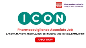 B.Pharm, M.Pharm, Pharm.D, BDS, BSc Nursing, MSc Nursing, BAMS, BHMS