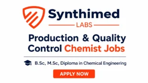 Production & Quality Control Chemist Jobs