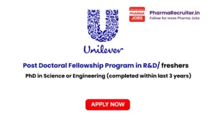 PhD in Science or Engineering (completed within last 3 years)