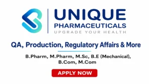 B.Pharm, M.Pharm, M.Sc, B.E (Mechanical), B.Com, M.Com
