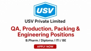 QA, Production, Packing & Engineering Positions