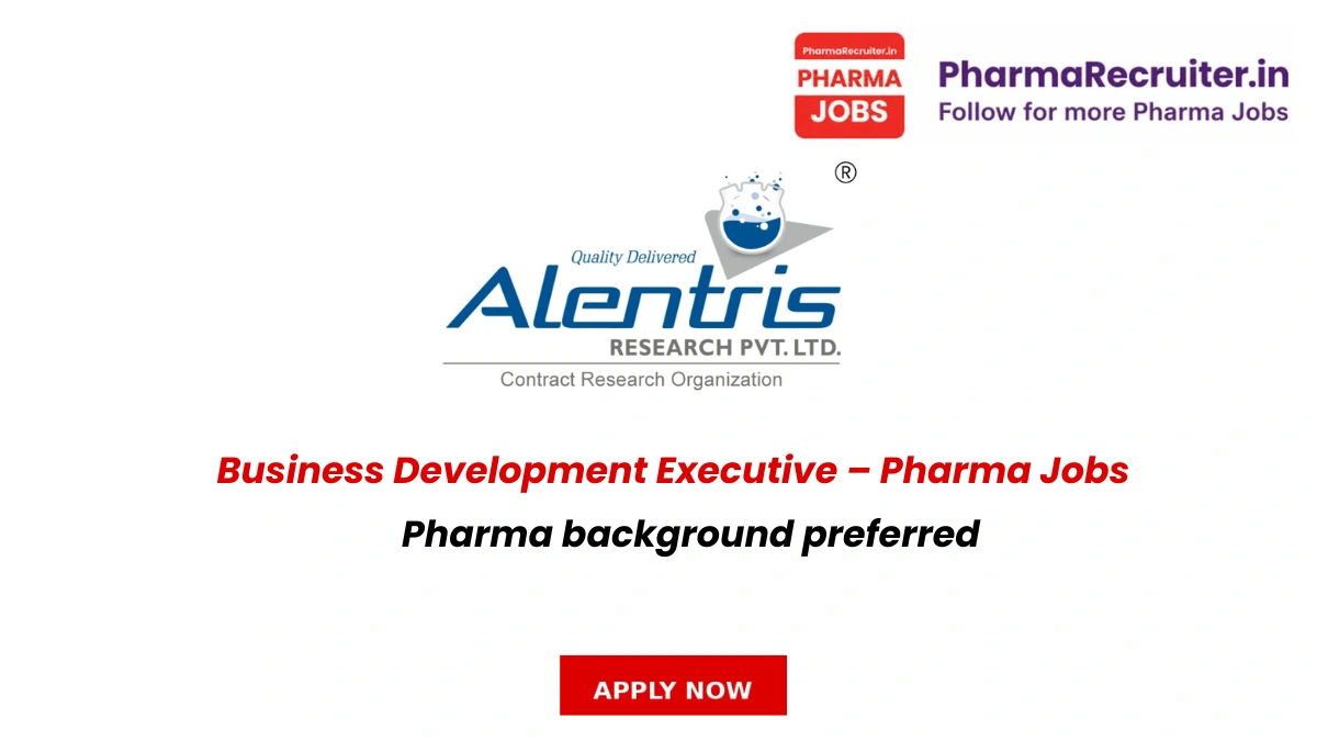 Pharma background preferred
