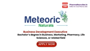 Bachelor’s degree in Business, Marketing, Pharmacy, Life Sciences, or related field