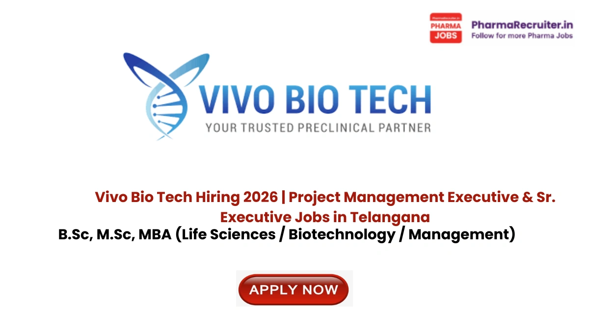 B.Sc, M.Sc, MBA (Life Sciences / Biotechnology / Management)