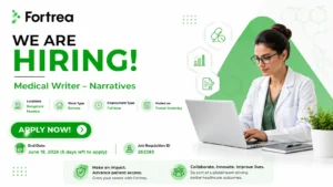 Medical Writer – Narratives (Remote) | Fortrea Hiring Medical Writers in India