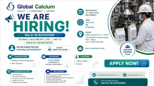 Diploma in Chemical Engineering or B.Sc. Chemistry