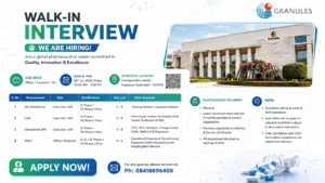 B.Pharm / M.Pharm / M.Sc / B.Sc