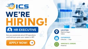 ICS Industrial Automation Pvt Ltd is hiring an HR Executive for its Indore operations.