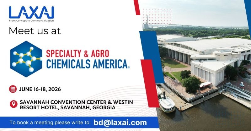 LAXAI to Participate in Specialty & Agro Chemicals America 2026 in Savannah, Georgia
