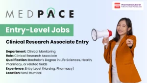Medpace Hiring for Clinical Research Associate