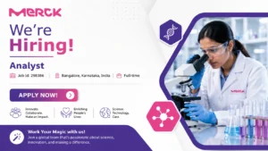 Analyst Jobs in Bangalore at Merck India | Apply for Technical Service Analyst Role