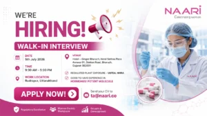 Naari Walk-in Interview for Production, Packing, Warehouse & Engineering Jobs | Apply Now on 5 July 2026