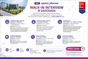 10th/12th / ITI / Diploma / D.Pharm / B.Pharm / M.Pharm / B.Sc / M.Sc